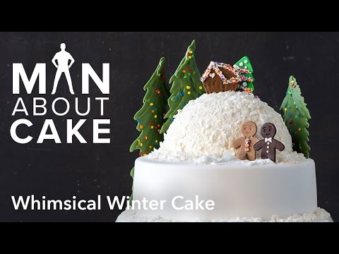 Man About Cake Christmas Special Unicorn Reindeer Buttercream Cake With Joshua John Russell Youtube - торт roblox john russell