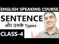 Sentence and  उसके Types || Sense समझिये || Zero से English सीखिए || Class-4 ||