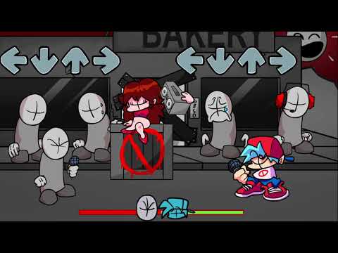 Friday Night Madness Week 1 Gameplay
