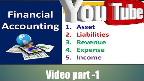 I.com part -1 Basics of Accounting, Five pillars of Accounting.( video part -1)