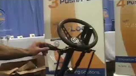 Demo - Sure Grip Push- Pull Style Mechanical Driving Hand Controls | Superior Van & Mobility