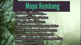 Mupu kembang cianjuran