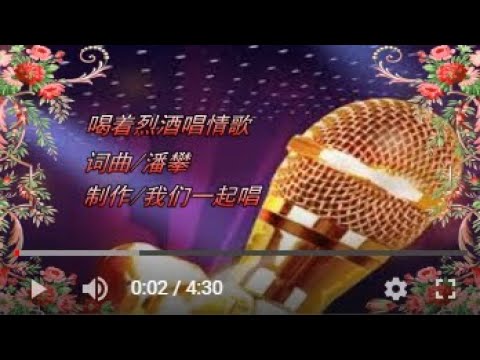 张冬玲  喝着烈酒唱情歌   KTV