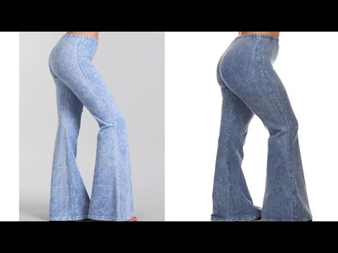 HOW TO MAKE BELL BOTTOMS | DIY BOOT CUT TROUSER | DIZHA HOUSE OF FASHION