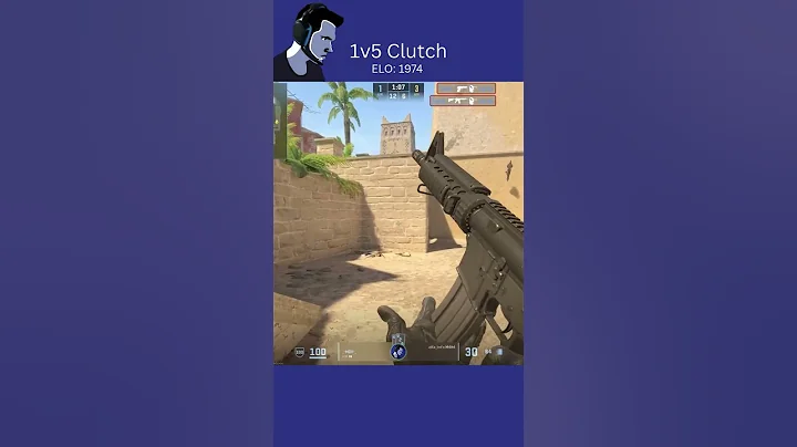 Never Leave The Bomb Unattended | Faceit 1v5 Clutch #CS2 #Mirage #Clutch #Gaming #1v5ace #ecoround