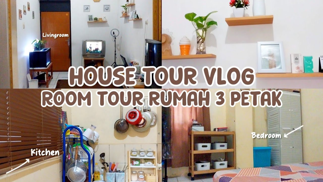 ROOM TOUR RUMAH 3 PETAK 2023 || ROOM TOUR RUSUNAWA MINIMALIS @RumahKami18