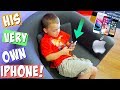 3 YEAR OLD SHOPPiNG FOR HiS FiRST iPHONE!