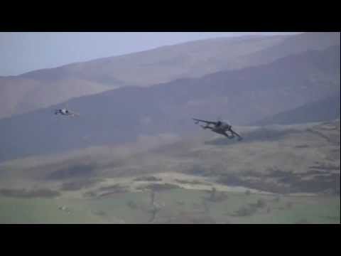 Two RAF Tornado GR4 in the Mach loop Cad west 01/12/11