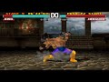 Tekken 3 King Arcade Mode using only Multi Throws and Grapples