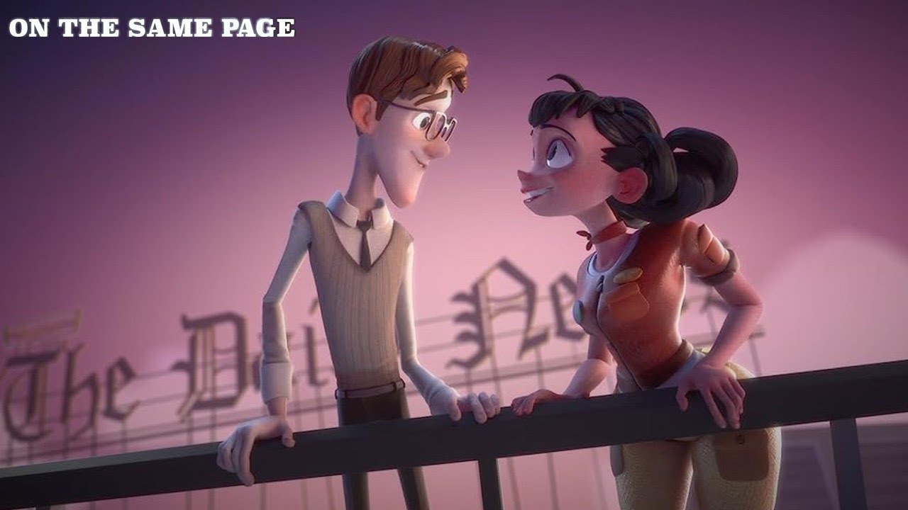 â�£On the Same Page 2015 Animated Short Film | Ali Norman, Carla Lutz