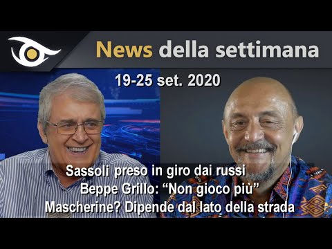 NEWS DELLA SETTIMANA (19-25 set. 2020)