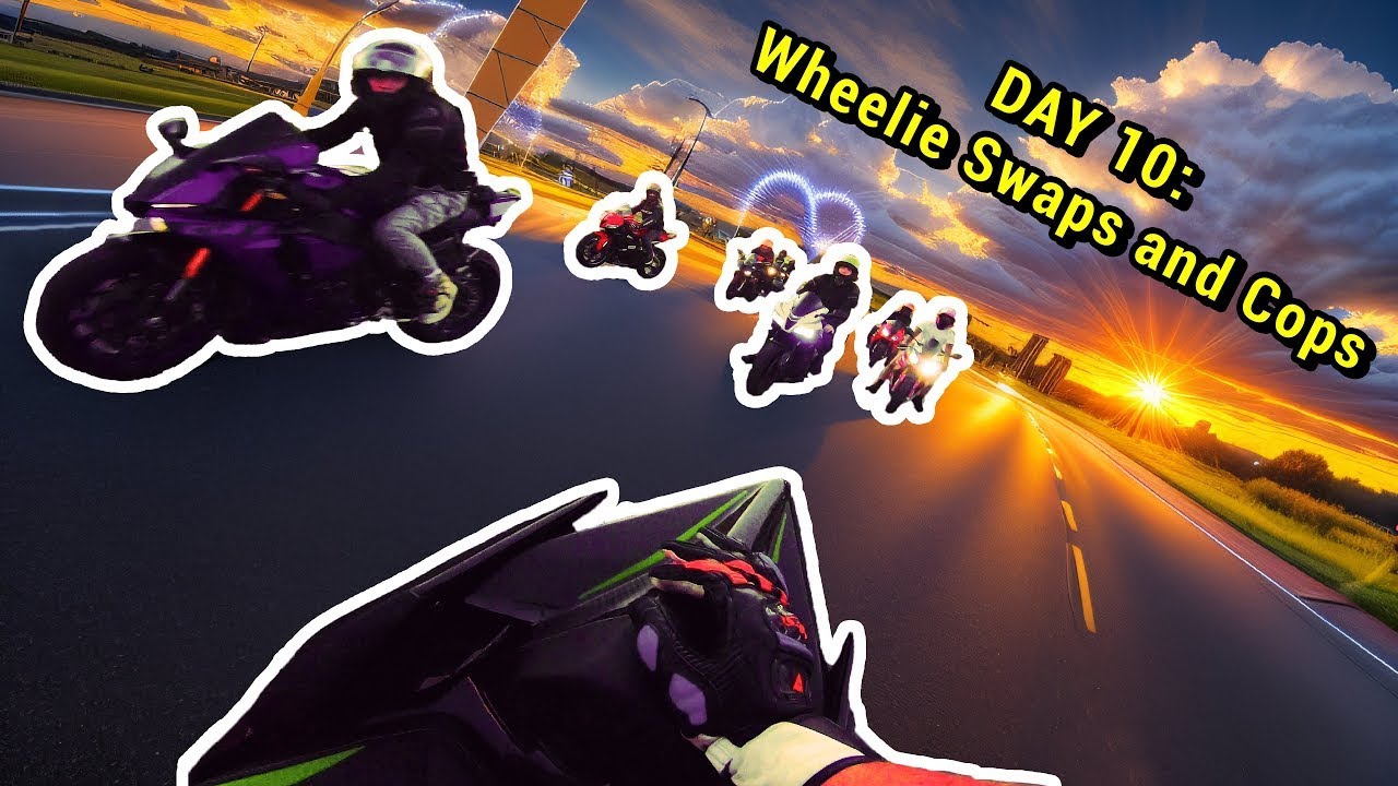 Вызов полиции! Эпическое противостояние: Ninja H2 против 2000-сильного GTR и Viper