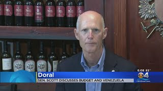 US Sen. Rick Scott In South Florida