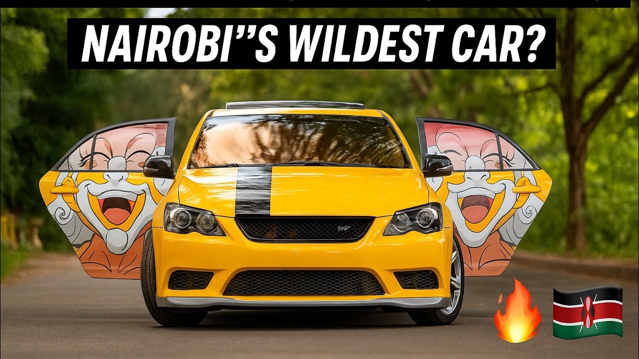 Anime Meets the Streets | Nairobi’s Wildest Car? 😳🇰🇪