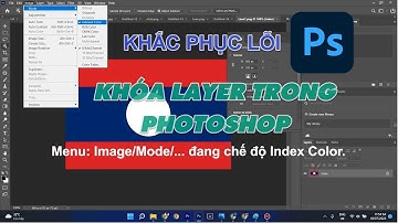 Khắc phục lổi bị khóa layer không cho chỉnh sửa hình ảnh trong Photoshop