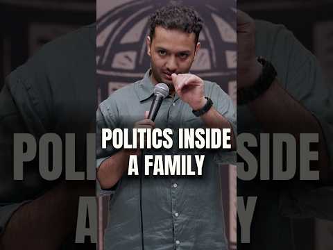 Politics of a family  #womenempowerment #marriage #politics #family #standupcomedy #masoomrajwani