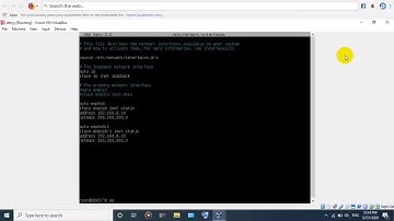 Konfigurasi ssh server dan database server