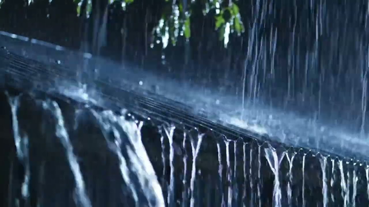 Deep Night Rain ASMR on Tin Roof, A Comforting Storm Embracing the Mind into Tranquil Sleep 78