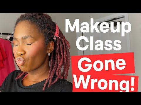 MAKEUP CLASS GONE WRONG 😭💄 | I Was NOT Ready for This…