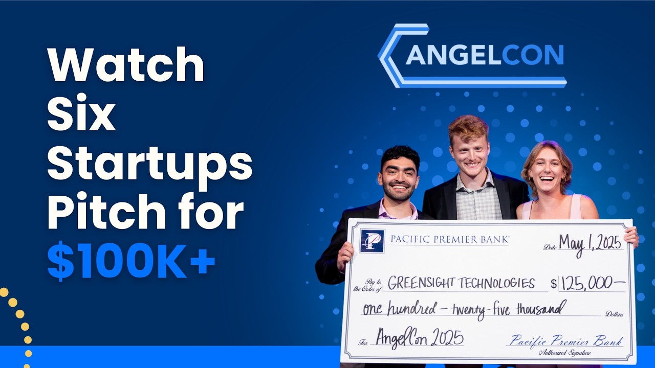 AngelCon 2026: Watch Six Startups Pitch for $100K+ LIVE - YouTube