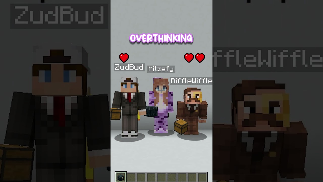 don't hold the same things as me #minecraft #minecraftshorts #funny