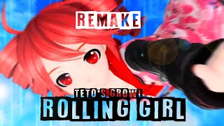 【 TETO's GROWL 】 ROLLING GIRL (REMAKE)【 HARD ROCK VER 】 Resimi