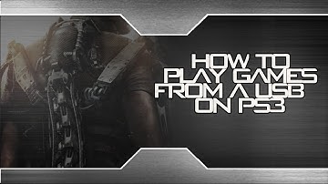 How To Play Games From A USB On PS3 [Jailbreak ONLY]