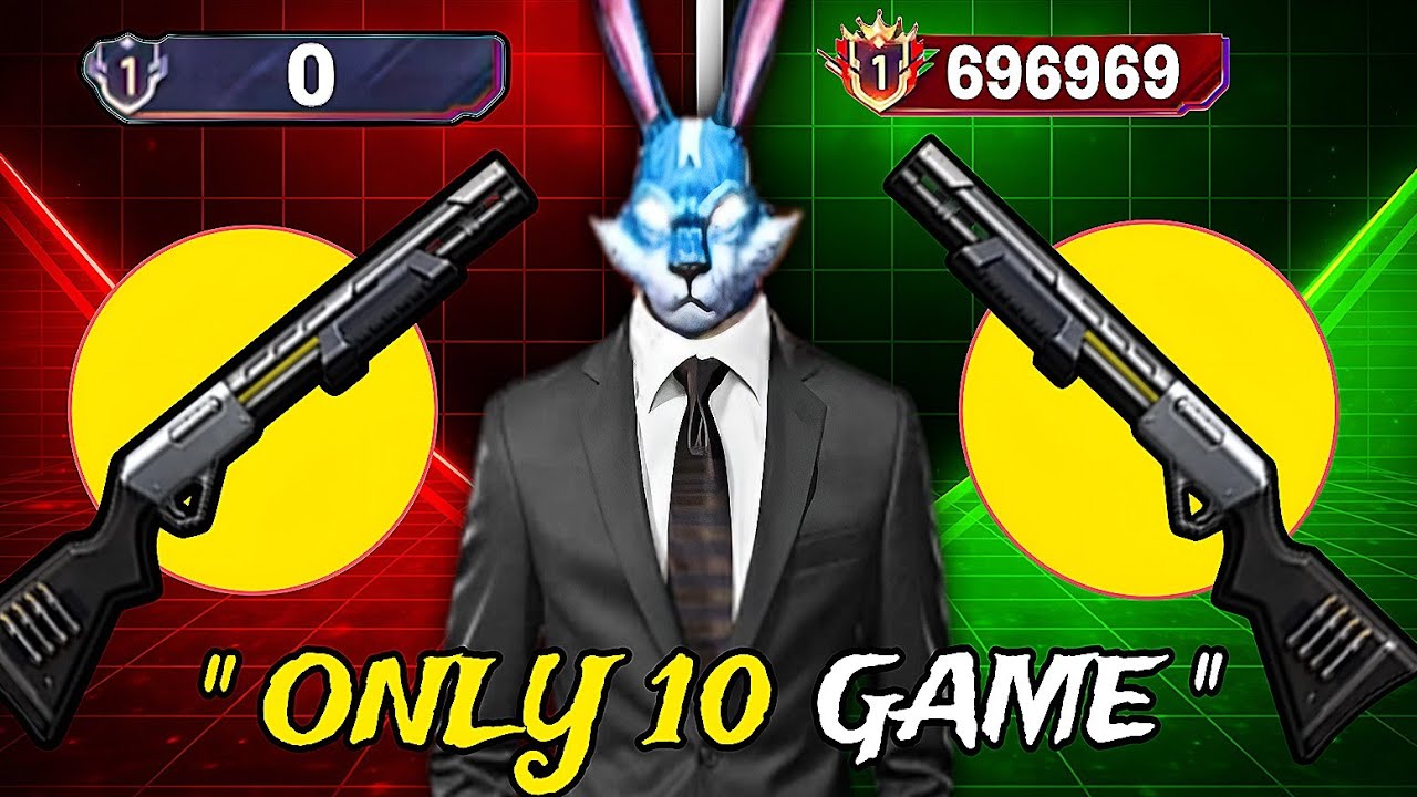 Pushing Top 1 In Shotgun M590 | Free Fire Solo Rank Pushing With Tips and Tricks | Ep-10