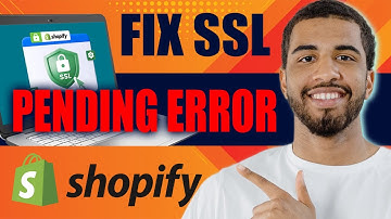How to Fix SSL Pending Error on Shopify (2025)