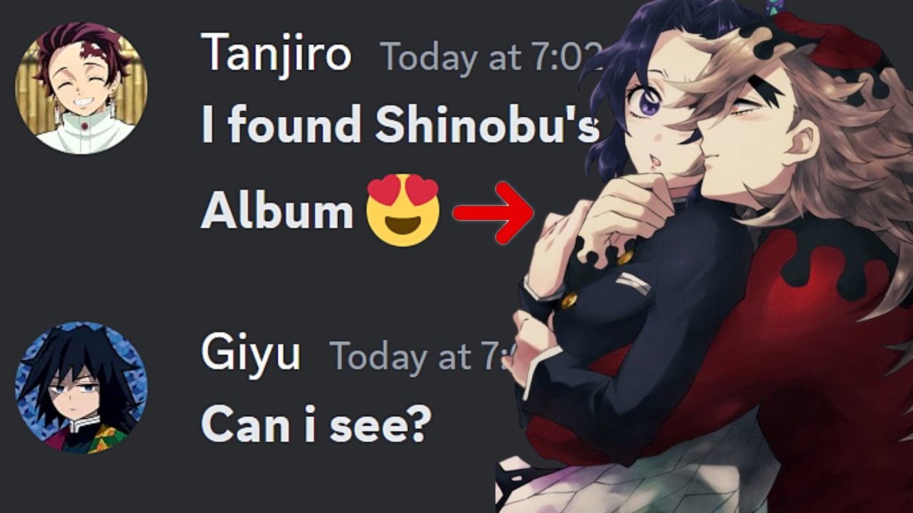If Tanjiro founds Shinobu's Album....