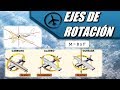 Ejes de una Aeronave - Aerodinámica