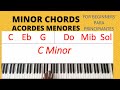 MINOR CHORDS, ACORDES MENORES