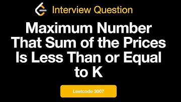 Leetcode 3007: Maximum Number That Sum of the Prices Is Less Than or Equal to K