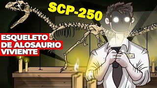 SCP 250 - Esqueleto de Alosaurio Viviente | Animación SCP (Detective Void)