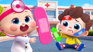 Ah Oh😮 Bayi Terluka  di Taman🛝🩹| Lagu Anak-anak | Ayo ! Neo | BabyBus Bahasa Indonesia