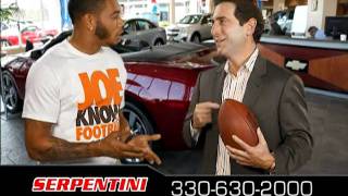 Joe Haden tells Bob Serpentini to Hand it to me