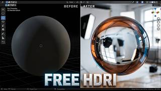 How to Setup HDRI in Blender 5.1 (Fast &amp; Free)