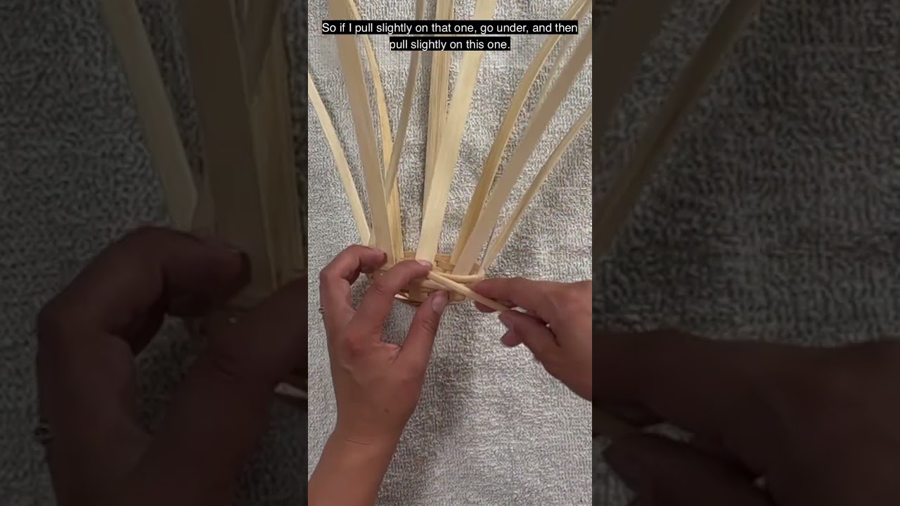 🧺Beautiful Baskets Using Tension and Ease- Basketry Magic