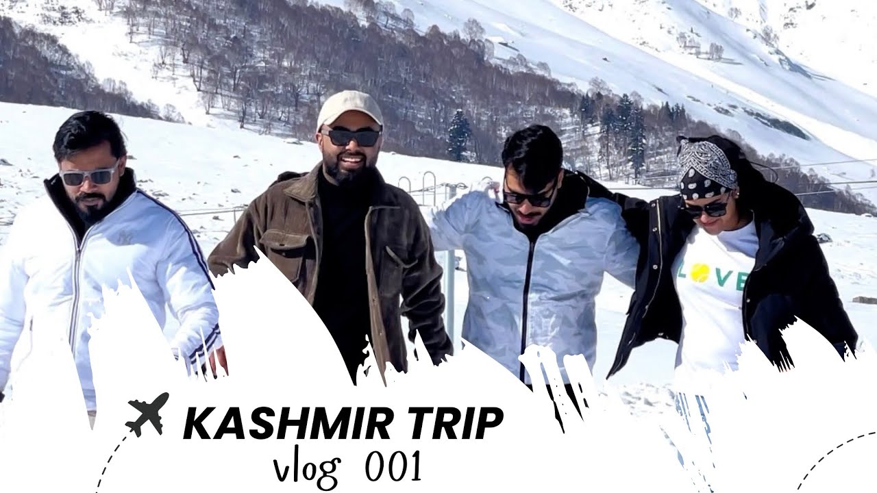 🎥 Kashmir Vlog | My First Travel Vlog | Paradise on Earth 🇮🇳