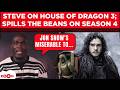 House of the Dragon 3's Steve Toussaint on playing Lord Corlys; Comments on Jon Snow, Oberyn Martell