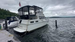 1987 Carver 3607 Aft Cabin “Classic” walk-around