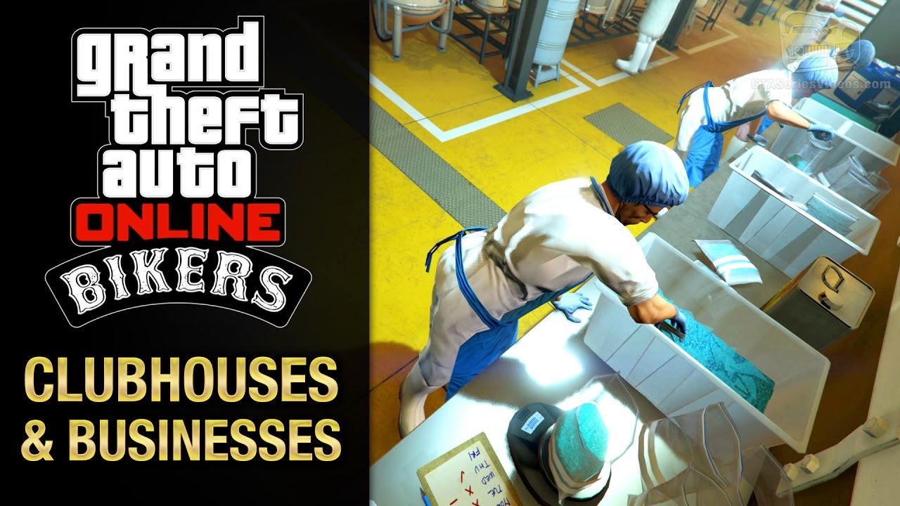 Gta Online All Clubhouses And Business Bikers Dlc Youtube