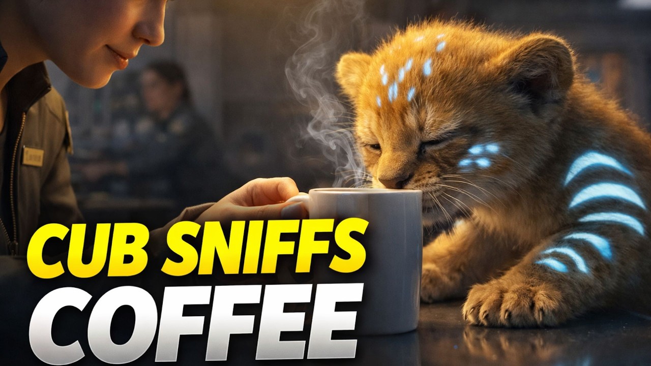 The Cub Called Coffee “Danger Water”… Then He Took One Sniff and PANICKED | HFY Shot Story | HFY