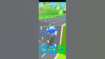 Shape-shifting Gameplay Level 153 #Shorts #Game #Shape-shifting