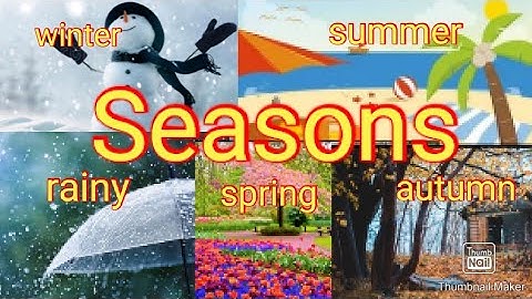 CBSE #Grade 2#Evs#Seasons