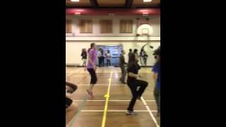 Red Deer Personal Training Studio Gives Cheque To Rdps And Rocks A Workout Pt 2