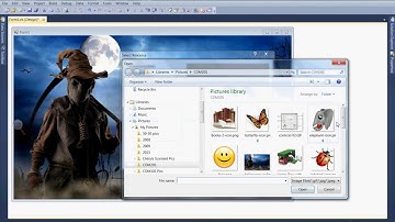 Visual Basic 2010 ~ Using Arrow Keys to Move Controls ~ Flying Witch App