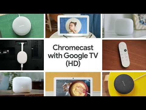 <strong>Chromecast</strong> with Google TV HD를 소개합니다 | 좋아하는 엔터테인먼트 시청을 Google로 편리하게.
