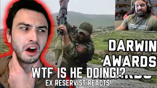 The Worst Internet Gun Fails #4 - EX RESERVIST REACTS! - The Darwin Awards