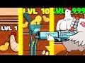 ЭВОЛЮЦИЯ КУРИЦ ПОШЛА НЕ ПО ПЛАНУ В ИГРЕ CHICKEN VS MAN!